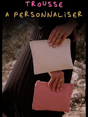 Trousse Brodée Personnalisée