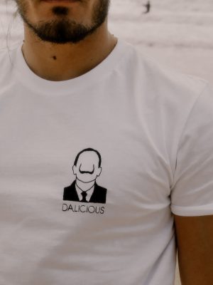 Tee-shirt brodé Dalicious - Salvador Dali