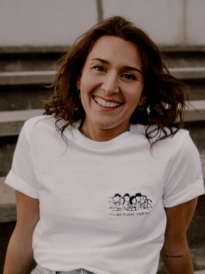 Tee-shirt brodé Friends - I'll be there for you