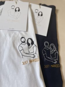 Tee-shirt personnalisé juste married