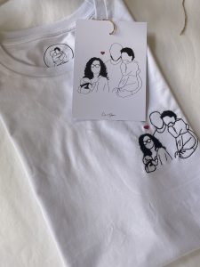 Tee-shirt personnalisé famille