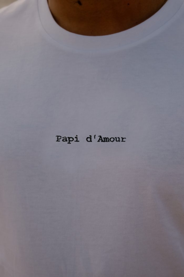 tee shirt papi d'amour