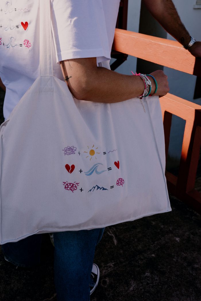 SANA - Shopping bag brodé personnalisable – Image 3